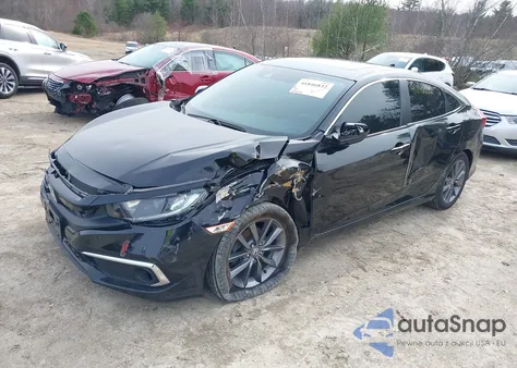 2020 Honda Civic Ex из США, поврежденный, VIN 19XFC1F38LE218062